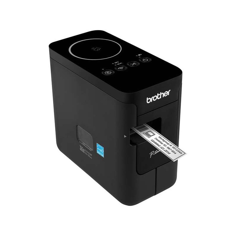 Brother PTP750W Stampante elettronica WiFi professionale per etichette - USB. NFC - Velocità 30 mm - Risoluzione 180x36