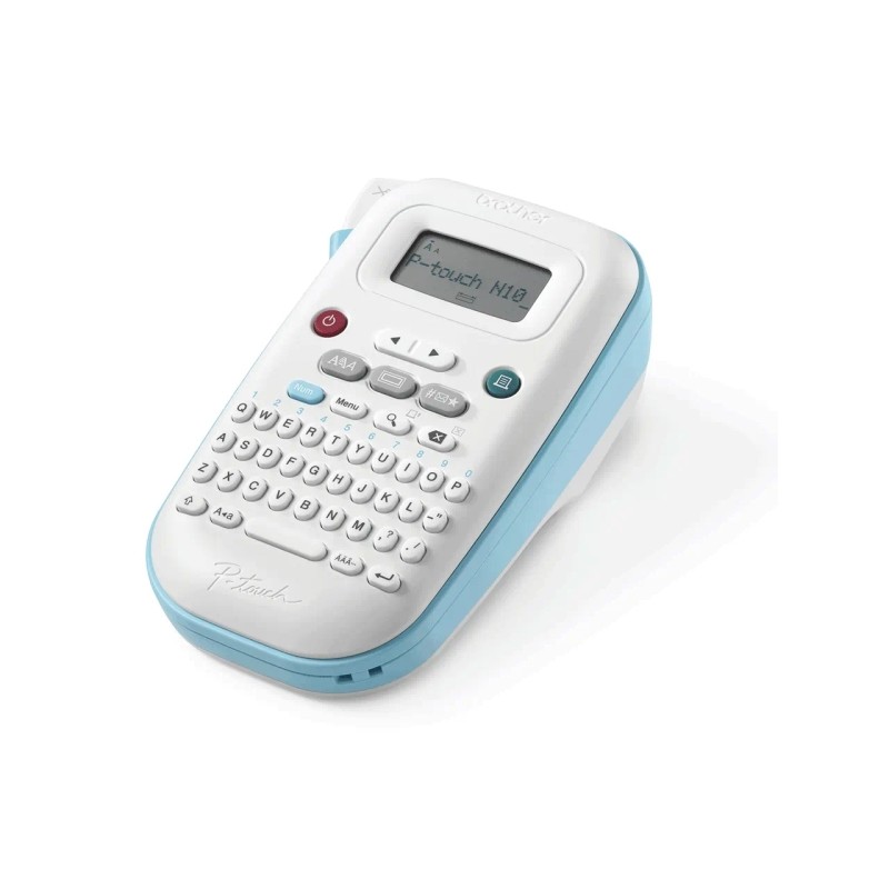 Brother PT-N10 Stampante elettronica portatile da tavolo per etichette - Display LCD - 3 font. 10 cornici e 250 simboli 