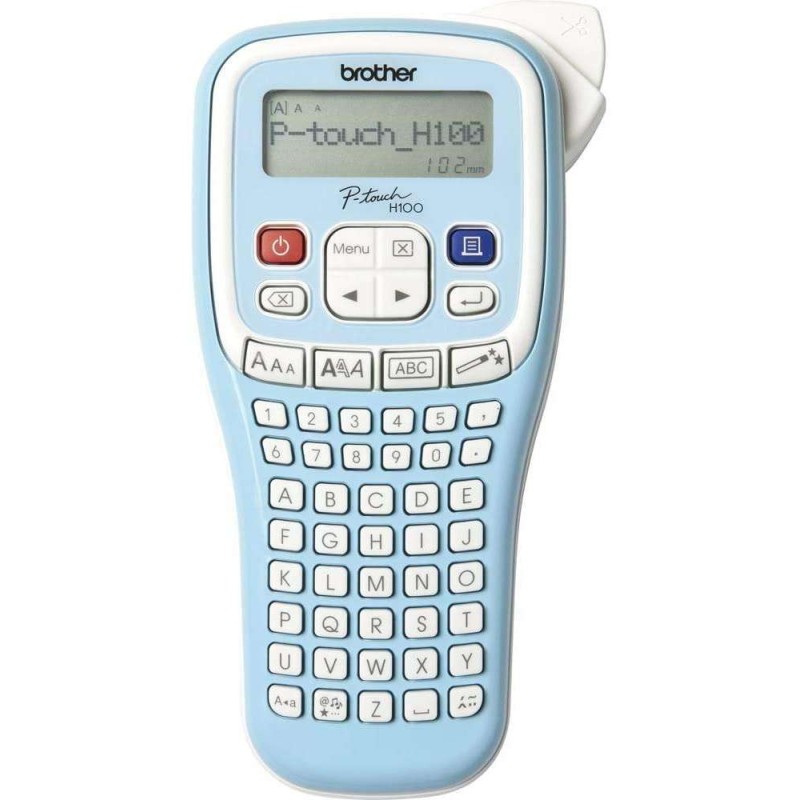 Stampante elettronica portatile per etichette Brother - Display LCD - Velocità 20 mm/sec - 385 caratteri - 54 tasti - N