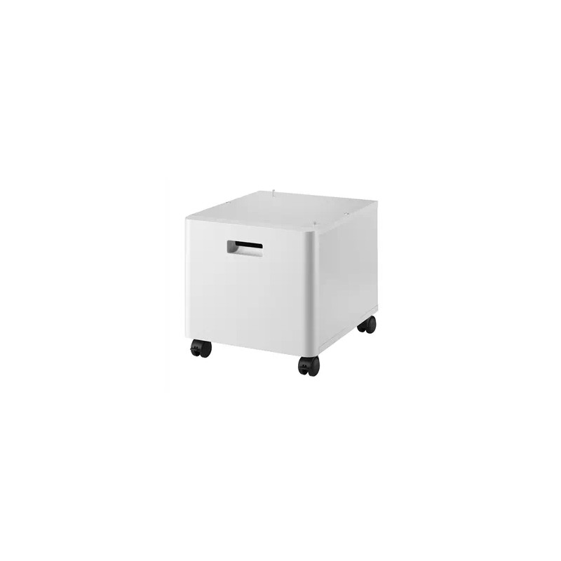 Tavolino Brother per stampanti laser - Vano portaoggetti - Ruote con freno