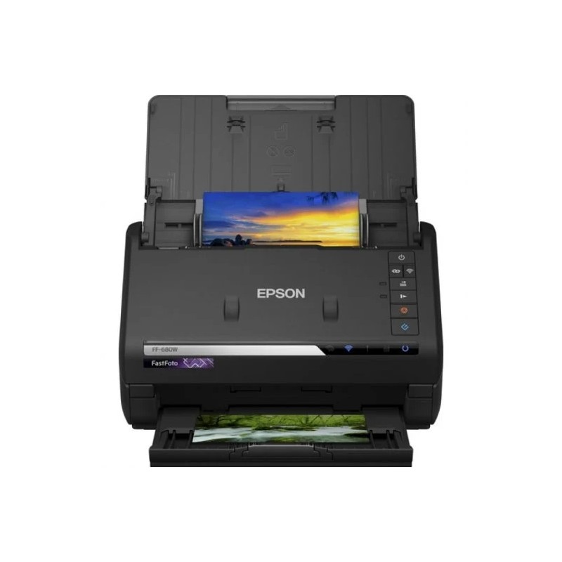 Scanner WiFi Epson Fastfoto FF680W - 600 dpi - Alimentatore automatico