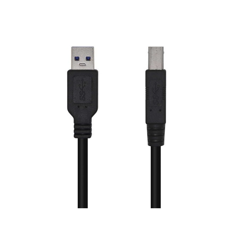 Cavo per stampante Aisens USB 3.0 tipo A/MB/M - 2.0 M - Nero