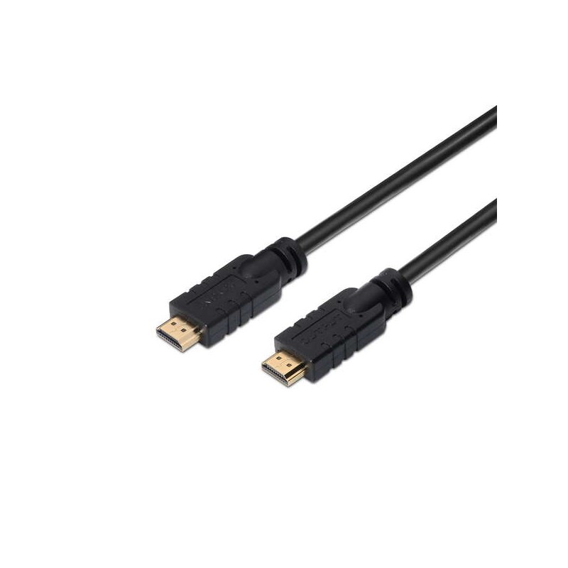 Cavo HDMI Aisens V2.0 Premium ad alta velocità/ HEC 4K@60HZ 18 GBPS con ripetitore - A/MA/M - 30 m - Colore nero
