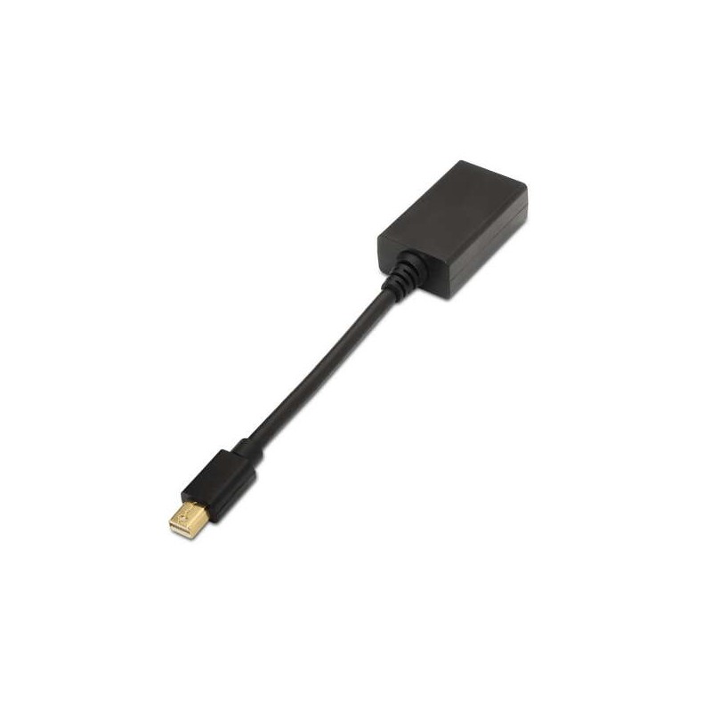 Convertitore Aisens Mini DP a HDMI - mDP/M-HDMI A femmina - 15 cm - colore nero