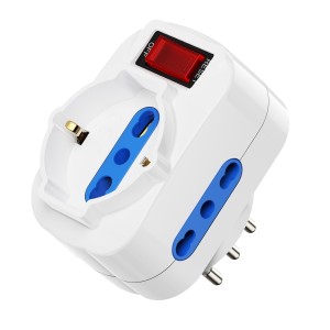 Ewent 3 prese a muro - 3x...