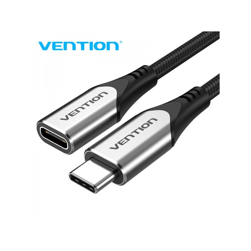 Vention Cavo di prolunga da USB-C 3.1 maschio a USB-C femmina - 1 m - Grigio