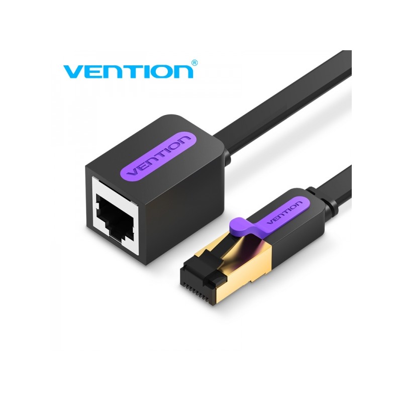 Vention Cavo di prolunga di rete RJ45 Cat.7 UTP - 2 m - Nero