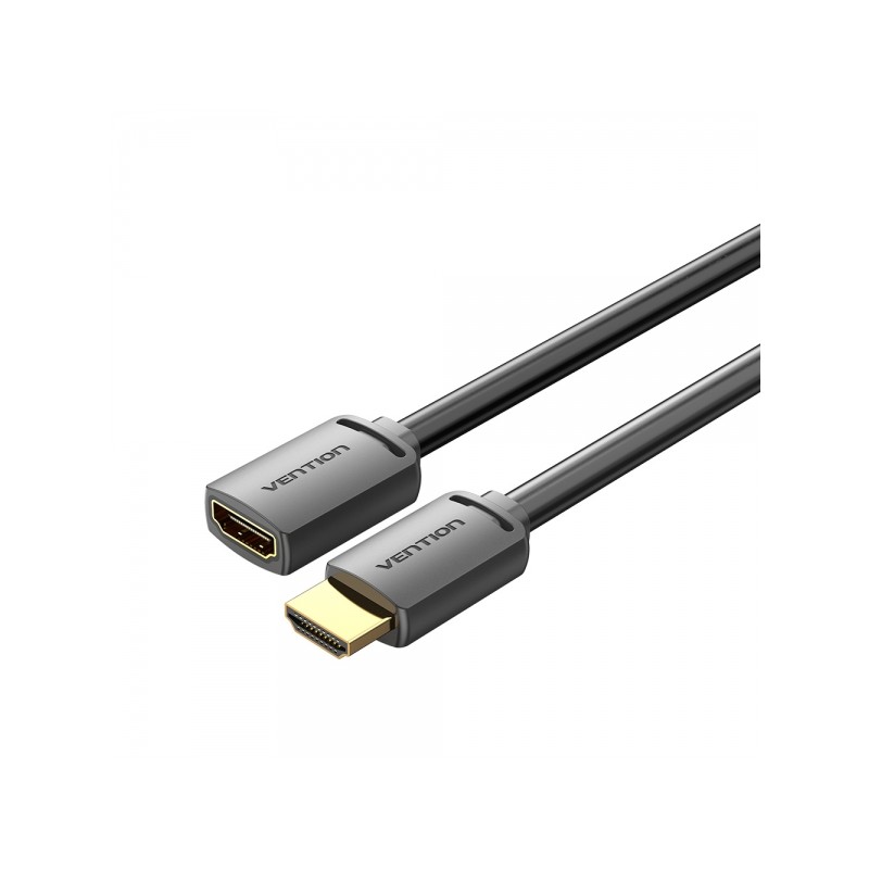 Vention Cavo di prolunga HDMI da maschio a femmina HDMI 2.0 4K - 3 m - Nero