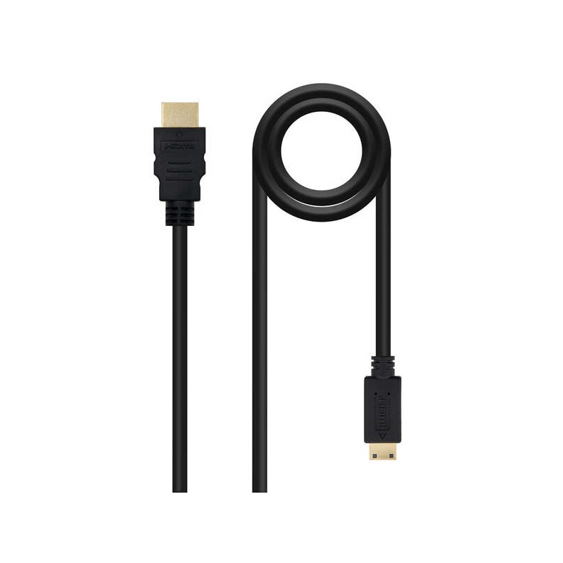 Cavo Nanocable HDMI v1.3 maschio a mini HDMI maschio 1.80 m - colore nero