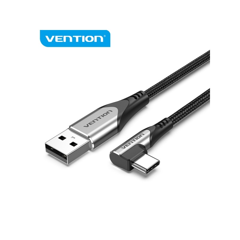Vention CQABD Cavo USB 2.0 Tipo-C 270º - Nichelato - Colore grigio