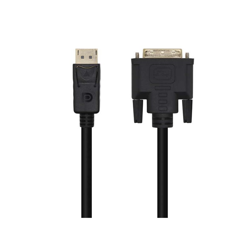 Cavo convertitore Aisens Displayport a DVI - DP/M-DVI/M - 3.0 m - Nero
