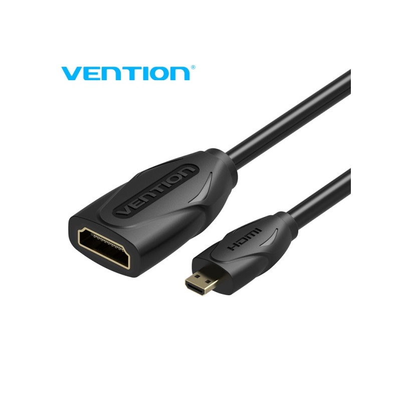Vention CableTech Micro HDMI Cavo di alta qualità - Rame senza ossigeno - 34AWG - Colore nero