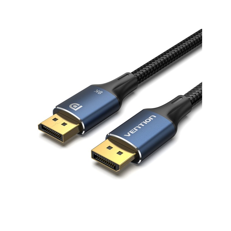 Vention Cavo da DisplayPort maschio a DisplayPort maschio 1.4 8K - 3 m - Attorcigliato - Blu