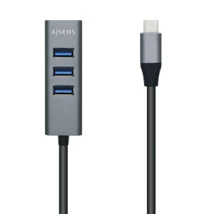 Hub USB-C Aisens USB 3.1 -...