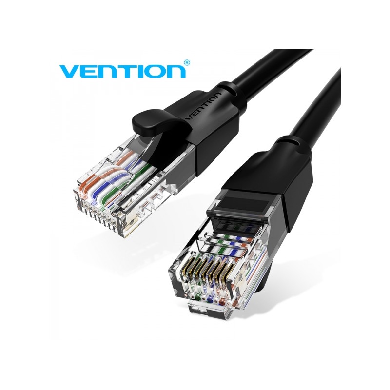 Vention Cavo di rete UTP RJ45 Cat6 UTP - 0.5 m - Colore nero