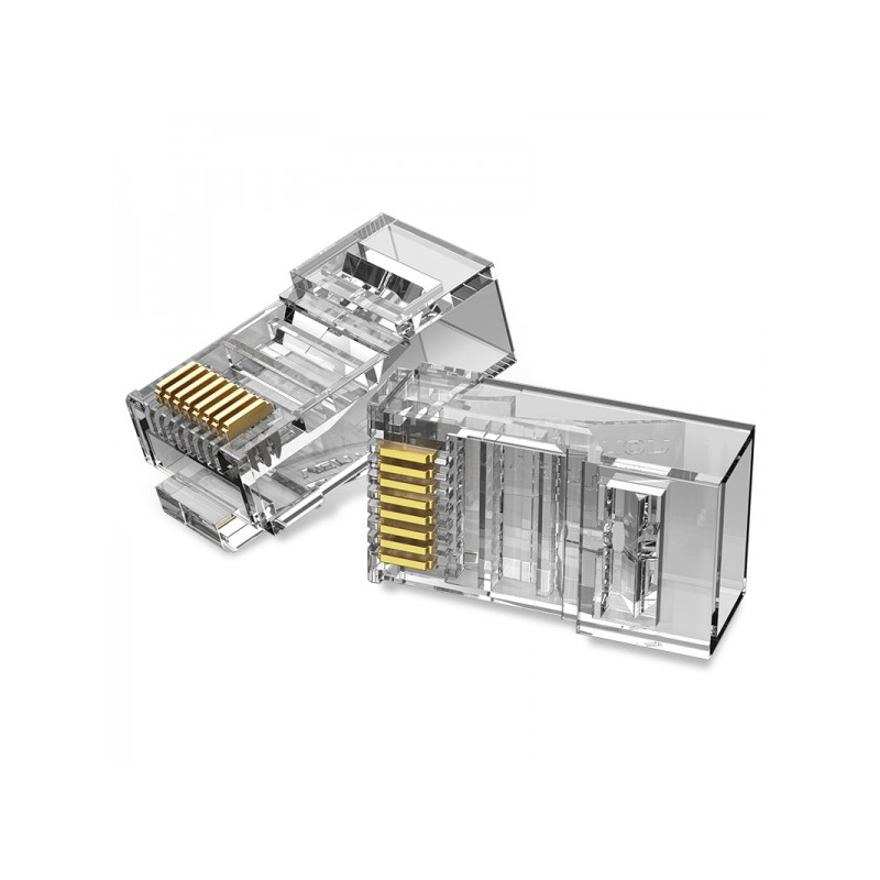 Vention Confezione di 50 connettori di rete UTP RJ45 Cat.6 UTP