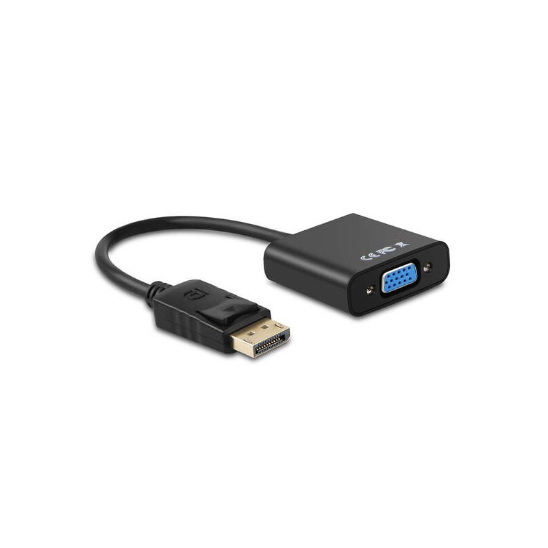 Convertitore Aisens Displayport a SVGA - DP/M-SVGA/H - 15 cm - Nero
