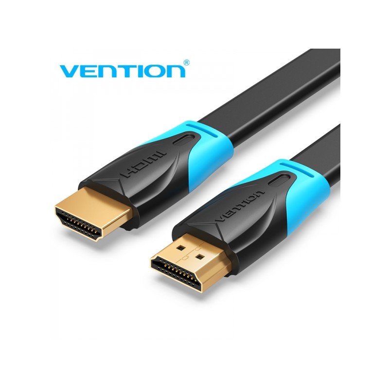 Vention HDMI 2.0 Cavo piatto maschio-maschio 4K - 1.5 m - Nero