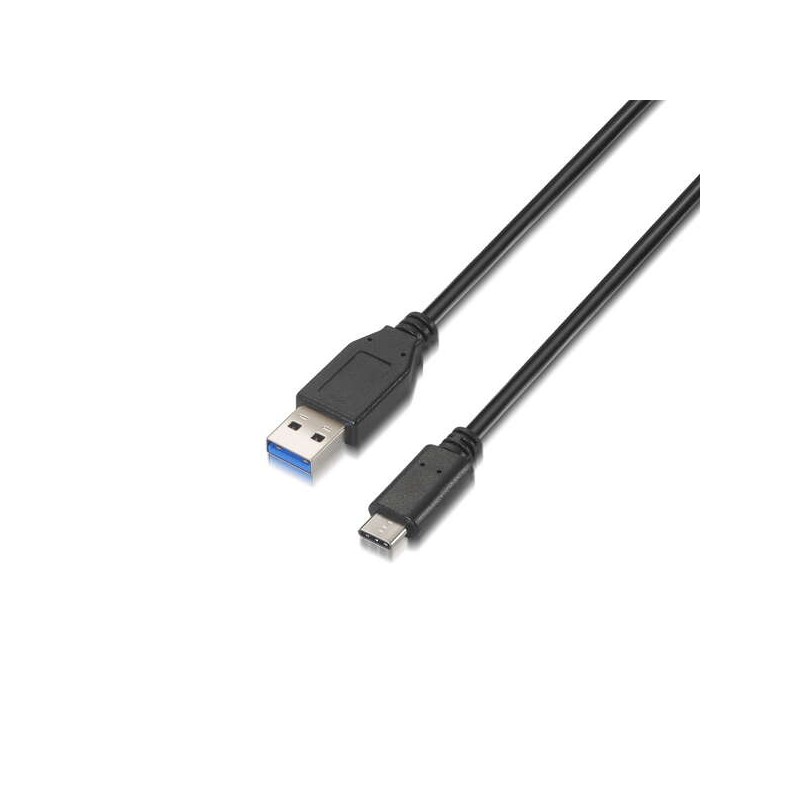 Cavo USB 3.1 Gen2 Aisens 10Gbps 3A - Tipo USB-C/MA Maschio - 1.0 m - Colore Nero