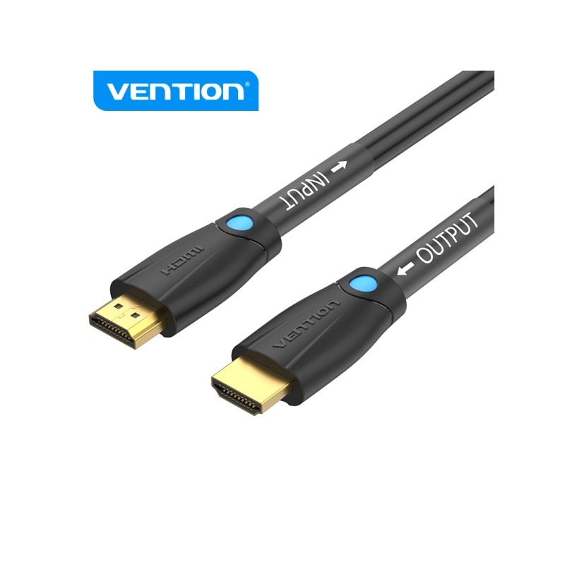 Cavo HDMI Vention - Risoluzione 4K - Audio di alta qualità - Estremità placcate oro - Colore nero