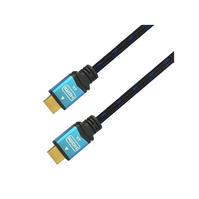 Cavo HDMI Aisens V2.0 Premium Alta Velocità / HEC 4K@60HZ 18 Gbps - A/MA/M - 0.5 m - Colore Nero