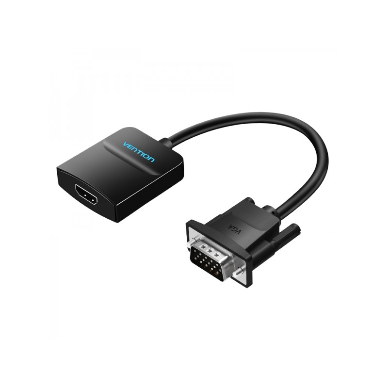 Convertitore VGA maschio - HDMI femmina - 0.15 m - Colore nero