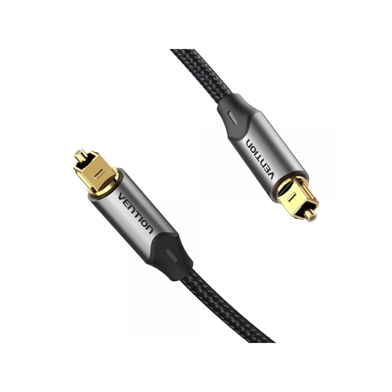 Cavo audio in fibra ottica Vention - 3 m - Grigio metallizzato