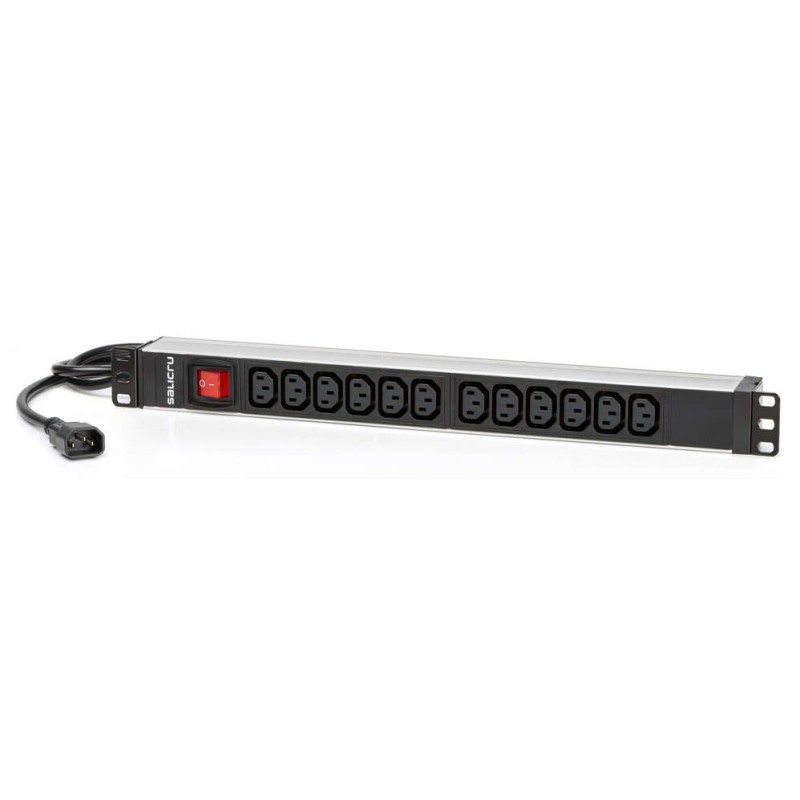 Multipresa Salicru SPS PDU Unità di distribuzione dell'alimentazione - 12 prese IEC C13 - Colore nero