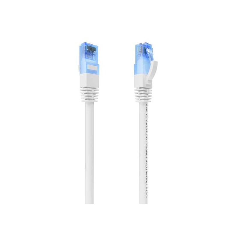 Cavo di rete Aisens Cavo patch RJ45 Cat.6 UTP AWG26 CCA - 7.5 m - Colore bianco