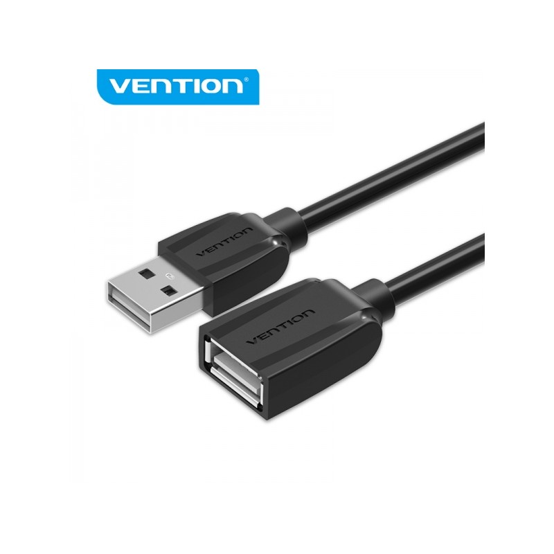 Vention Cavo di prolunga da USB 2.0 maschio a USB femmina - 5 m - Nero