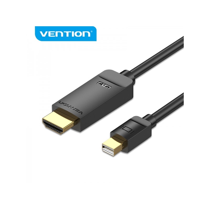 Vention Cavo convertitore da Mini Displayport maschio a HDMI maschio - 2 m - Nero