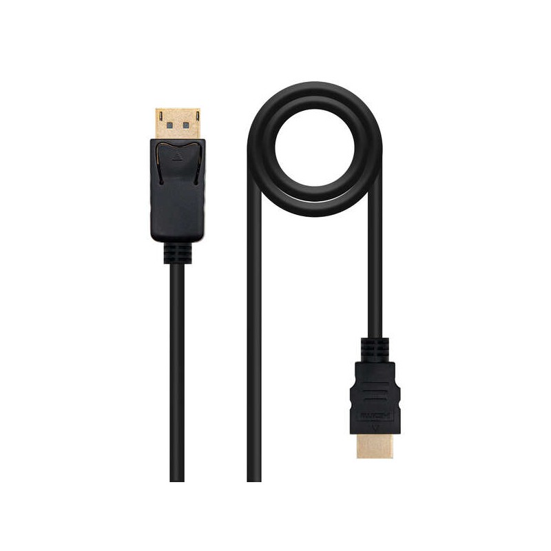 Cavo convertitore Nanocable DisplayPort maschio a HDMI maschio da 3 m - colore nero