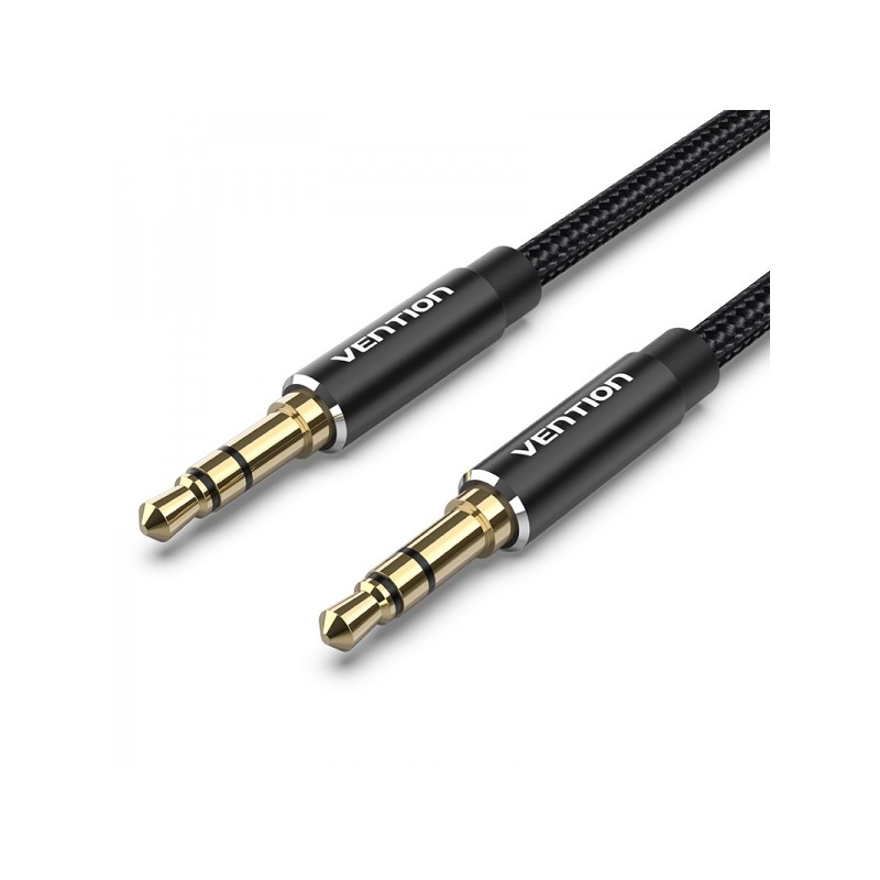 Cavo stereo Vention da Jack 3.5 maschio a Jack 3.5 maschio - 0.5 m - Colore nero