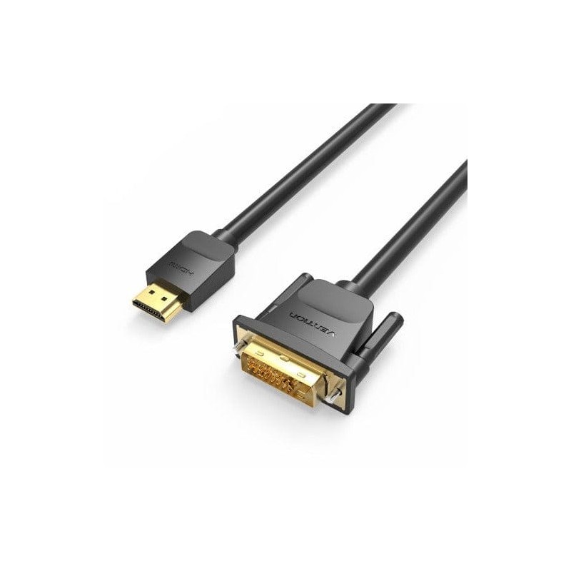 Vention Cavo da DVI maschio a HDMI maschio - 5 m - Colore nero