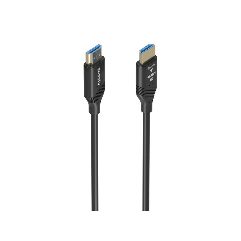 Aisens Cavo HDMI V2.0 AOC Premium ad alta velocità - HEC 4K@60HZ 18GBPS - 25 m - Colore nero