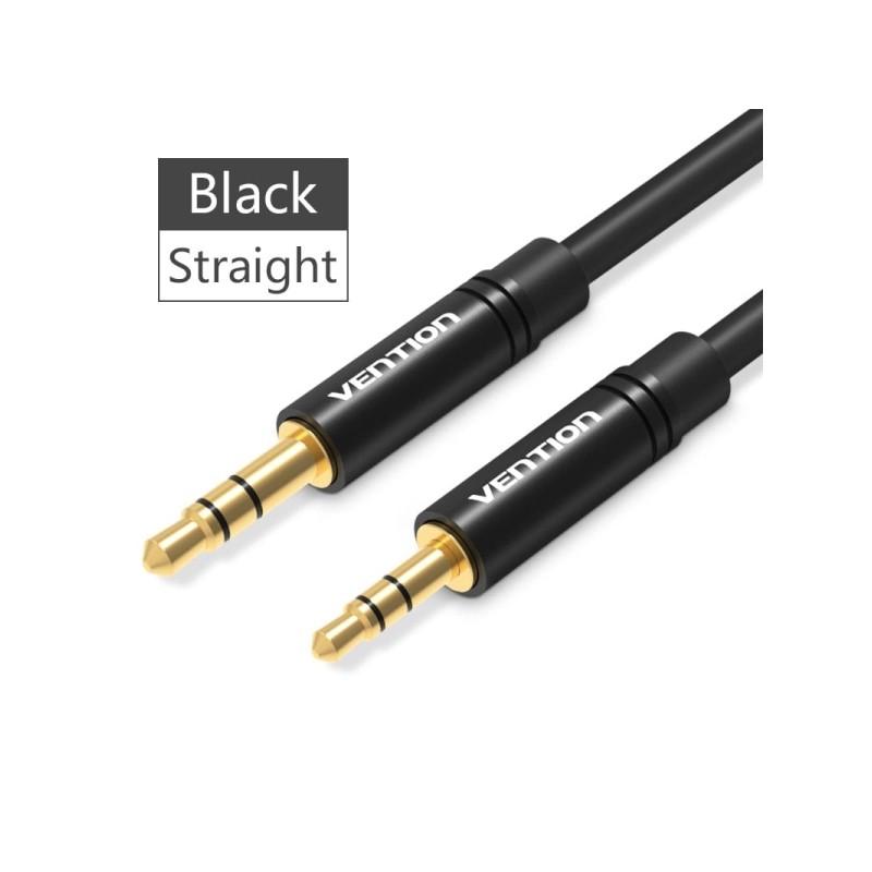 Cavo stereo Vention da Jack 3.5 maschio a Jack 2.5 maschio - 2 m - Colore nero