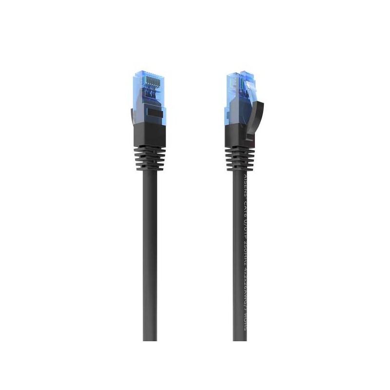Cavo di rete Aisens Cavo patch RJ45 Cat.6 UTP AWG26 CCA - 5.0 m - Colore nero