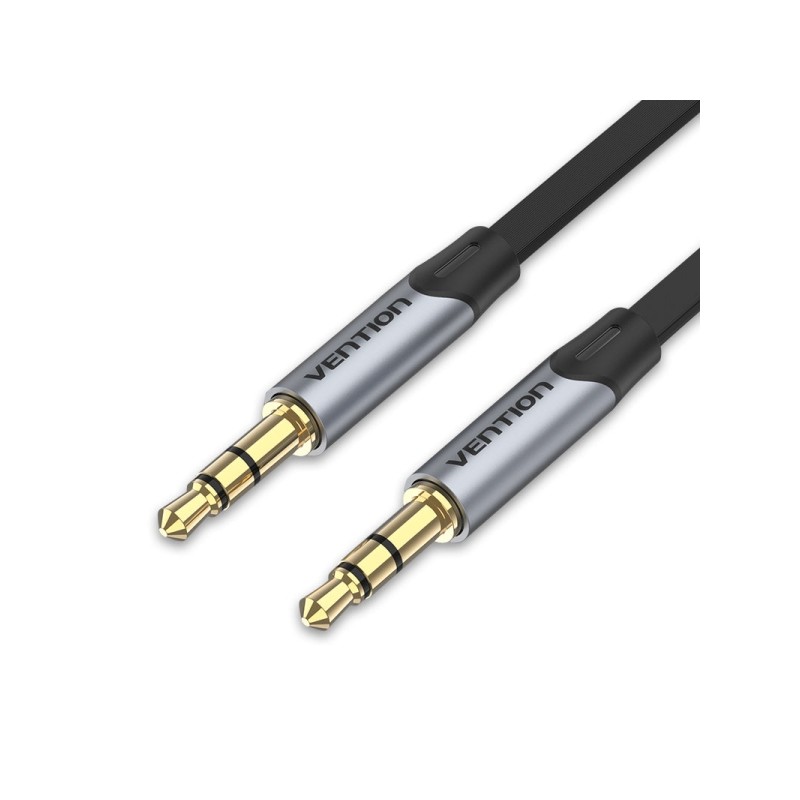 Cavo stereo Vention da Jack 3.5 maschio a Jack 3.5 maschio - 0.5 m - Piatto - Colore grigio