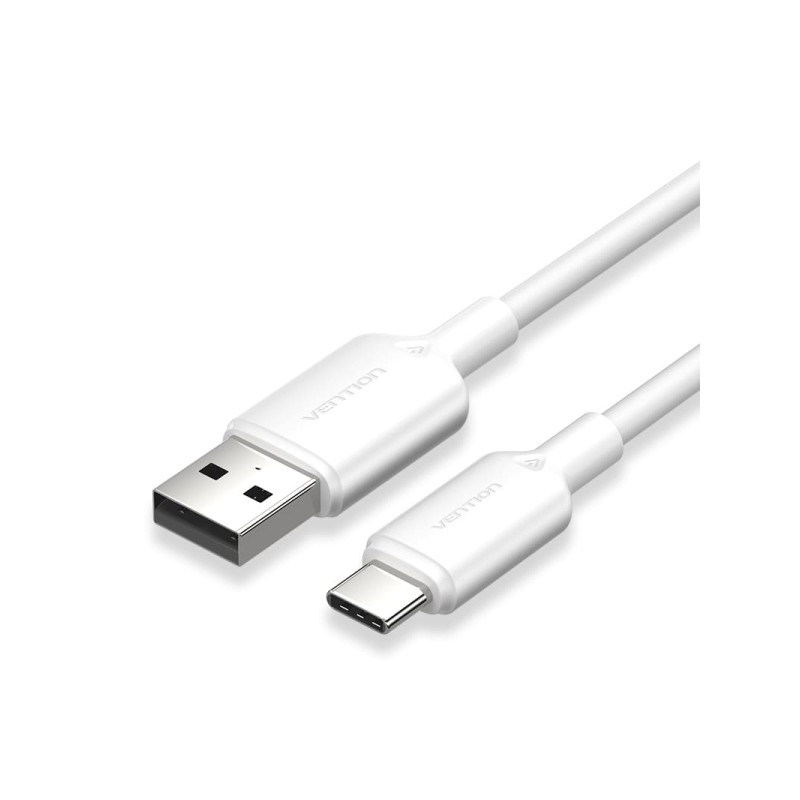 Vention da USB-C 2.0 a USB-A 3A 60W - 2 m - PVC - Bianco