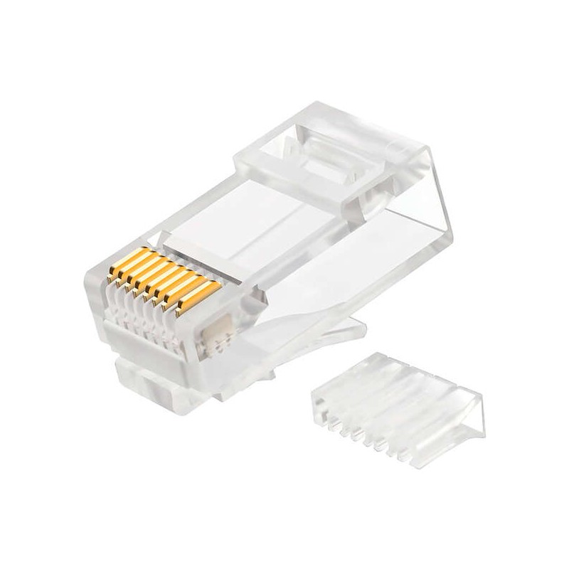 Confezione dati Aiten da 100 connettori dati RJ45 UTP