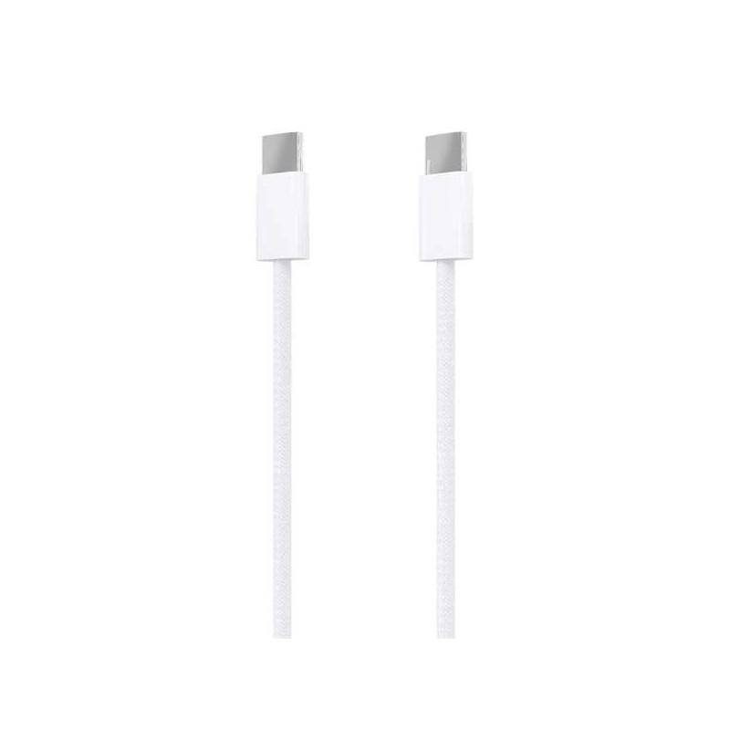 Cavo USB 2.0 Aisens 3A 60W Apple - Tipo USB-C/M-USB-C/M - 2.0m
