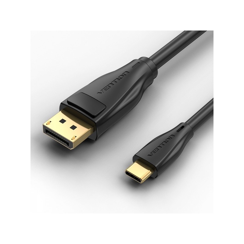 Vention Cavo convertitore da USB-C maschio a Displayport maschio - 1.5 m - Nero