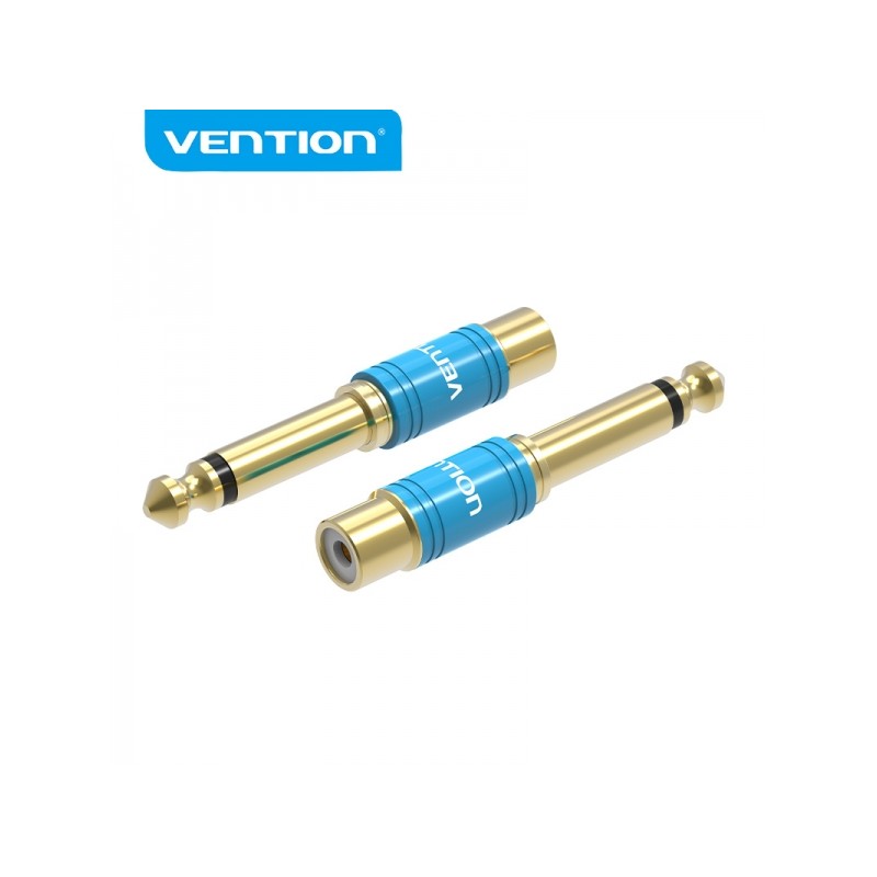 Adattatore Vention da RCA femmina a Jack 6.5 maschio - colore blu