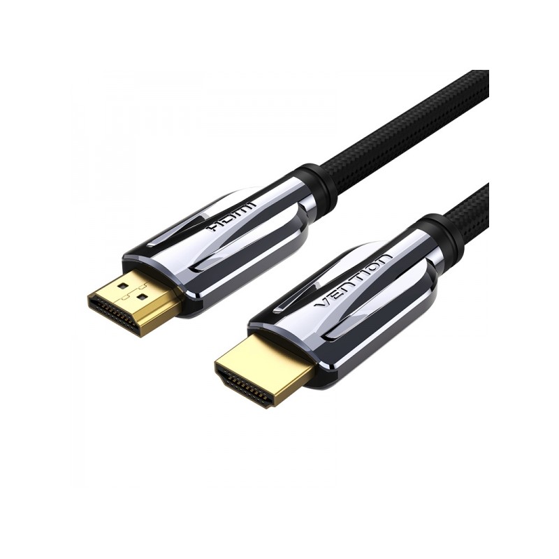 Vention Cavo HDMI 2.1 maschio-maschio 8K - 1 m - Placcato oro - Colore nero