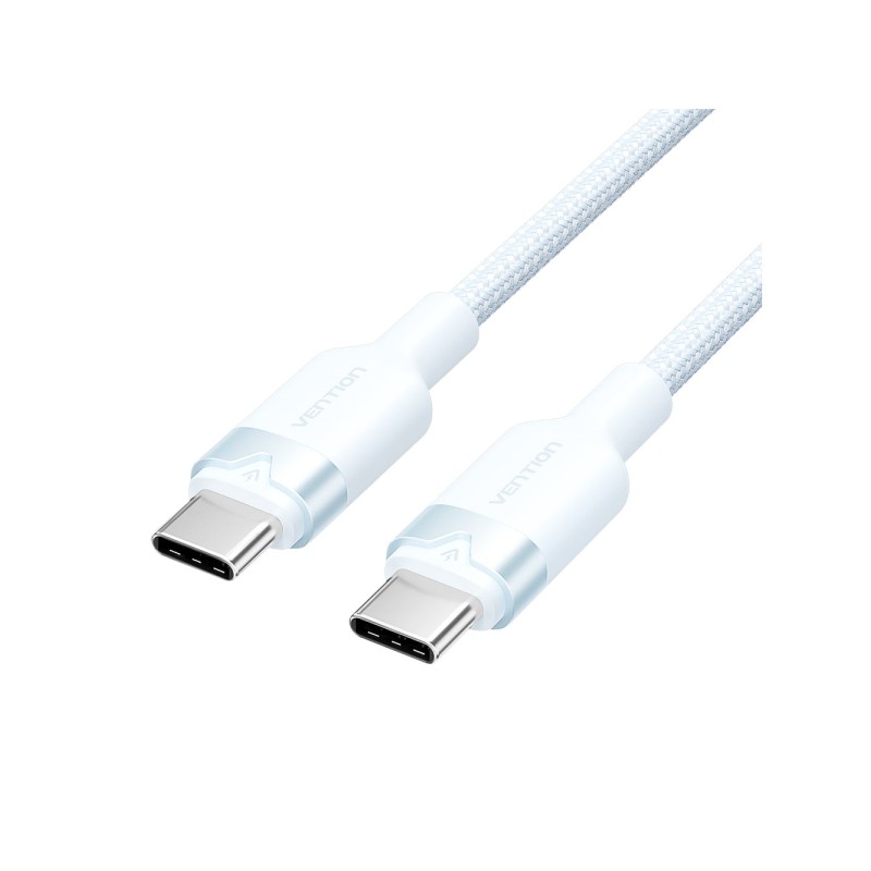 Vention Cavo da USB-C a USB-C 3A 60W - 2 m - Intrecciato - Blu - Cavo da USB-C a USB-C 3A 60W - 2 m - Intrecciato - Blu