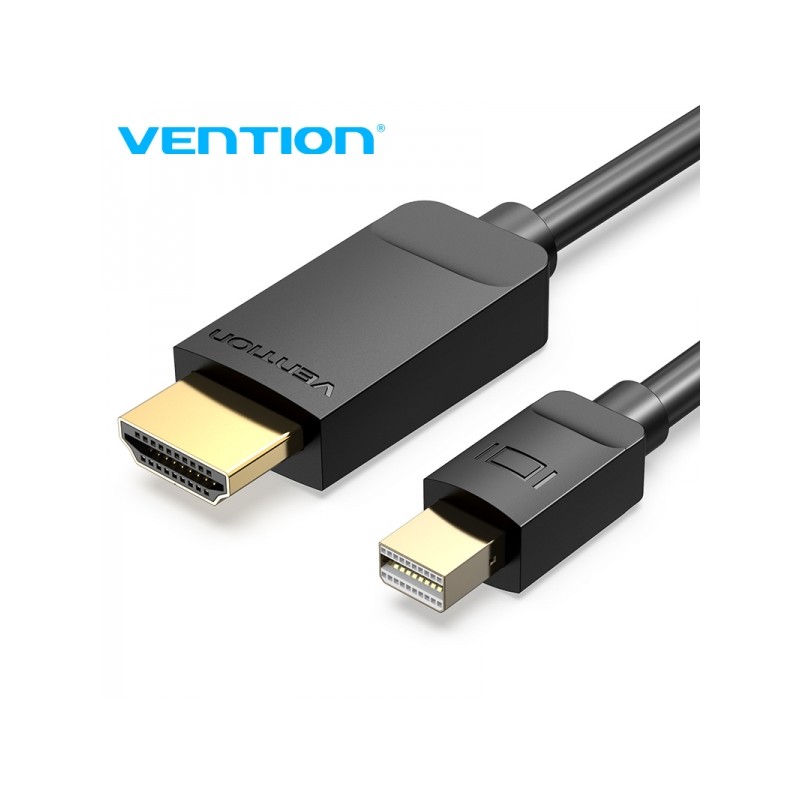 Vention Cavo da Mini DP maschio a HDMI maschio 1.4 - 1.5 m - Colore nero