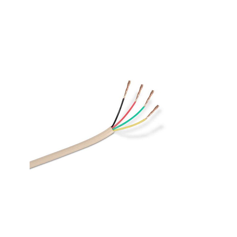 Cavo telefonico Aisens 4C - 100 m - Colore beige