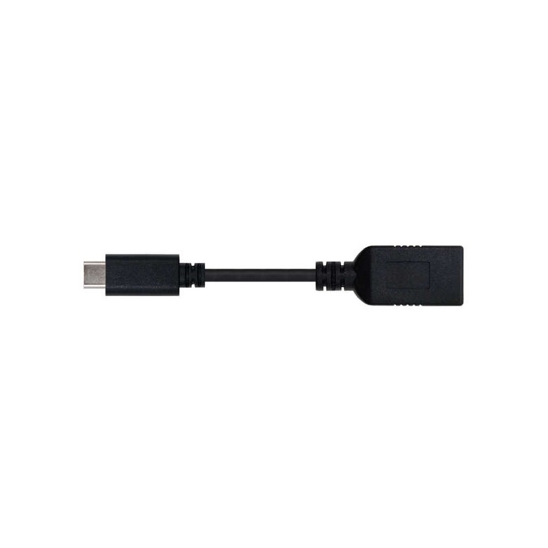 Cavo Nanocable  USB-C 3.1 Gen 1 5Gbps maschio a USB-A femmina 15 cm