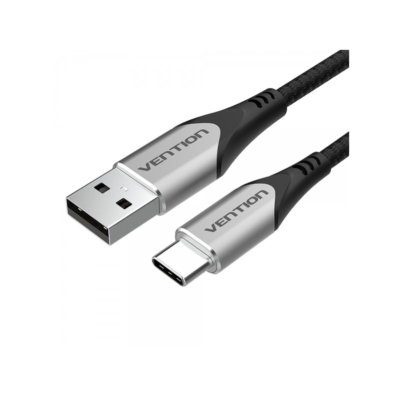 Vention USB-A maschio a USB-C maschio 3A 60W 480Mbps - 1m - Grigio