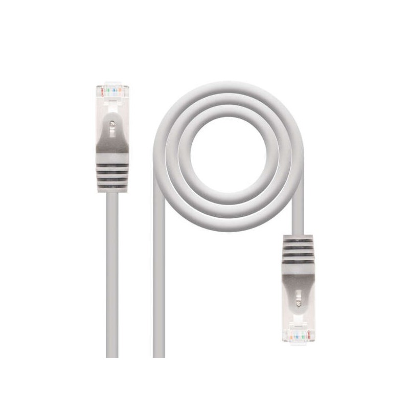 Cavo di rete Nanocable  patch cord RJ45 Cat.6 FTP AWG24 15 m - Colore grigio